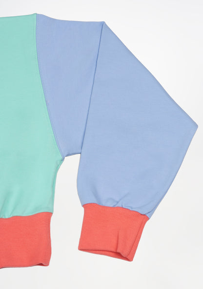 BeHappy Multicolor Hooded Sweatshirt