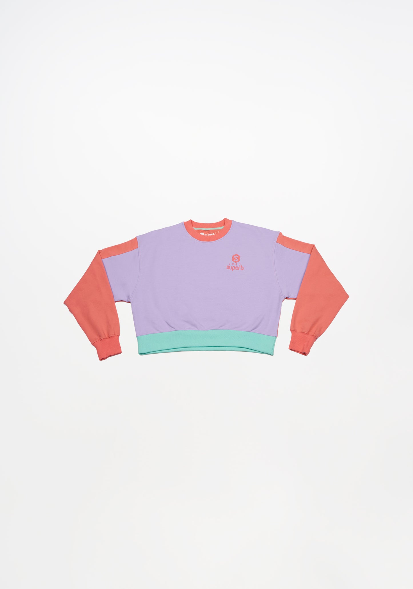 BeHappy Lilac V Short Sweatshirt 