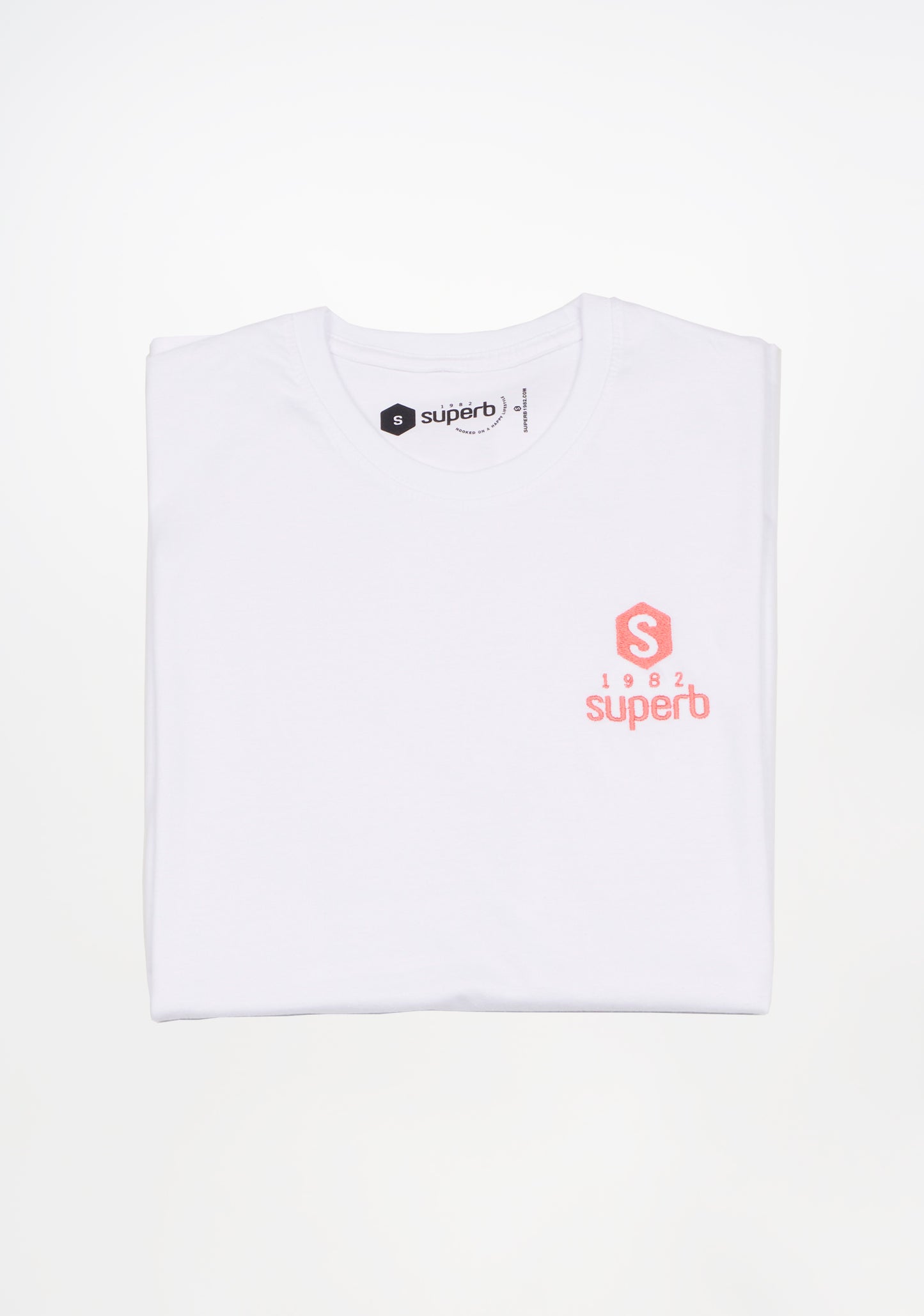 Camiseta BeHappy Logoheart Blanca