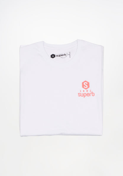 Camiseta BeHappy Logoheart Blanca