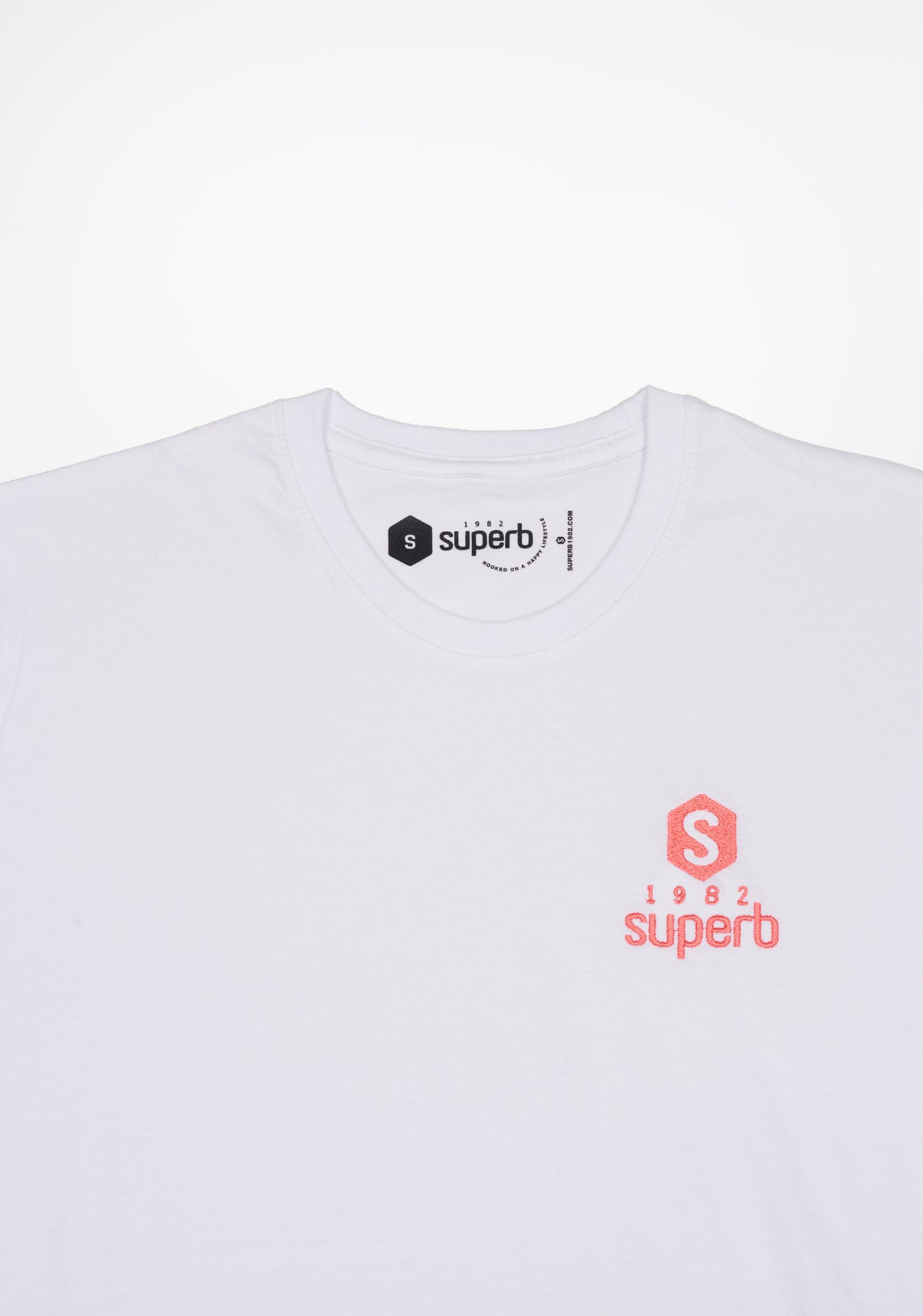 Camiseta BeHappy Logoheart Blanca