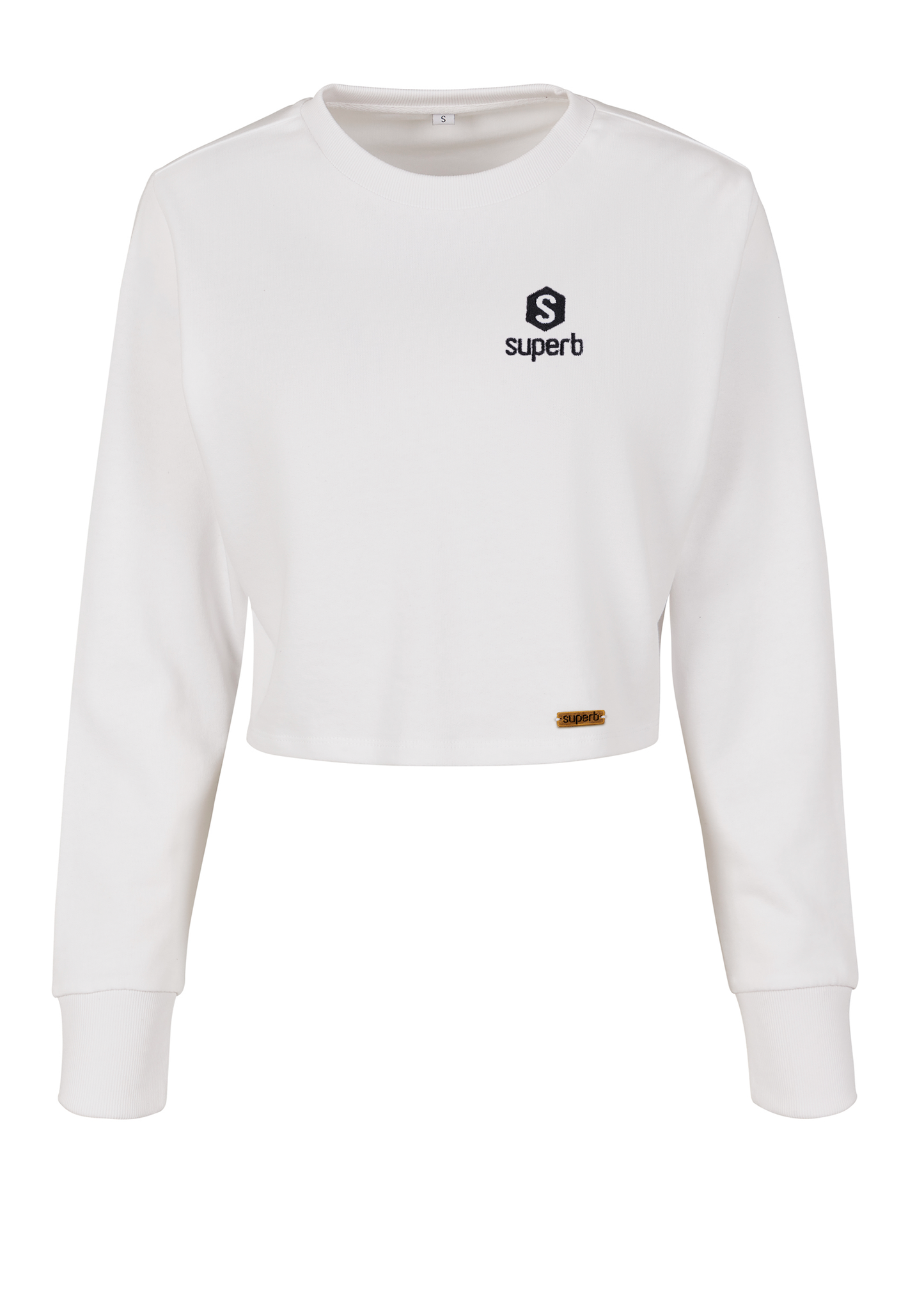 Crop Basic Heart Blanca