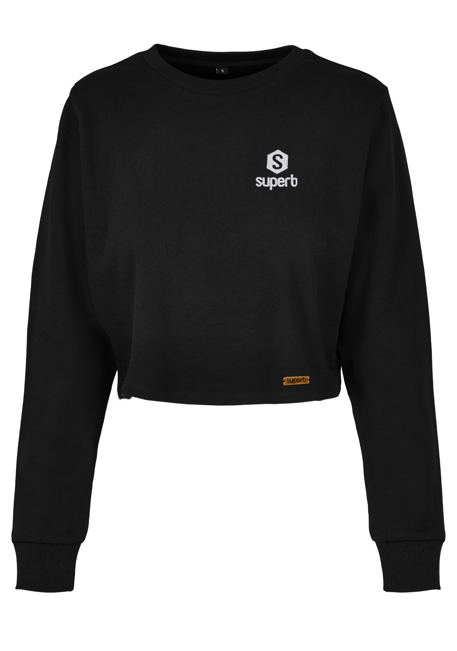 Crop Basic Heart Negra