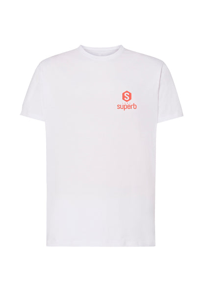 Camiseta BeHappy Logoheart Blanca