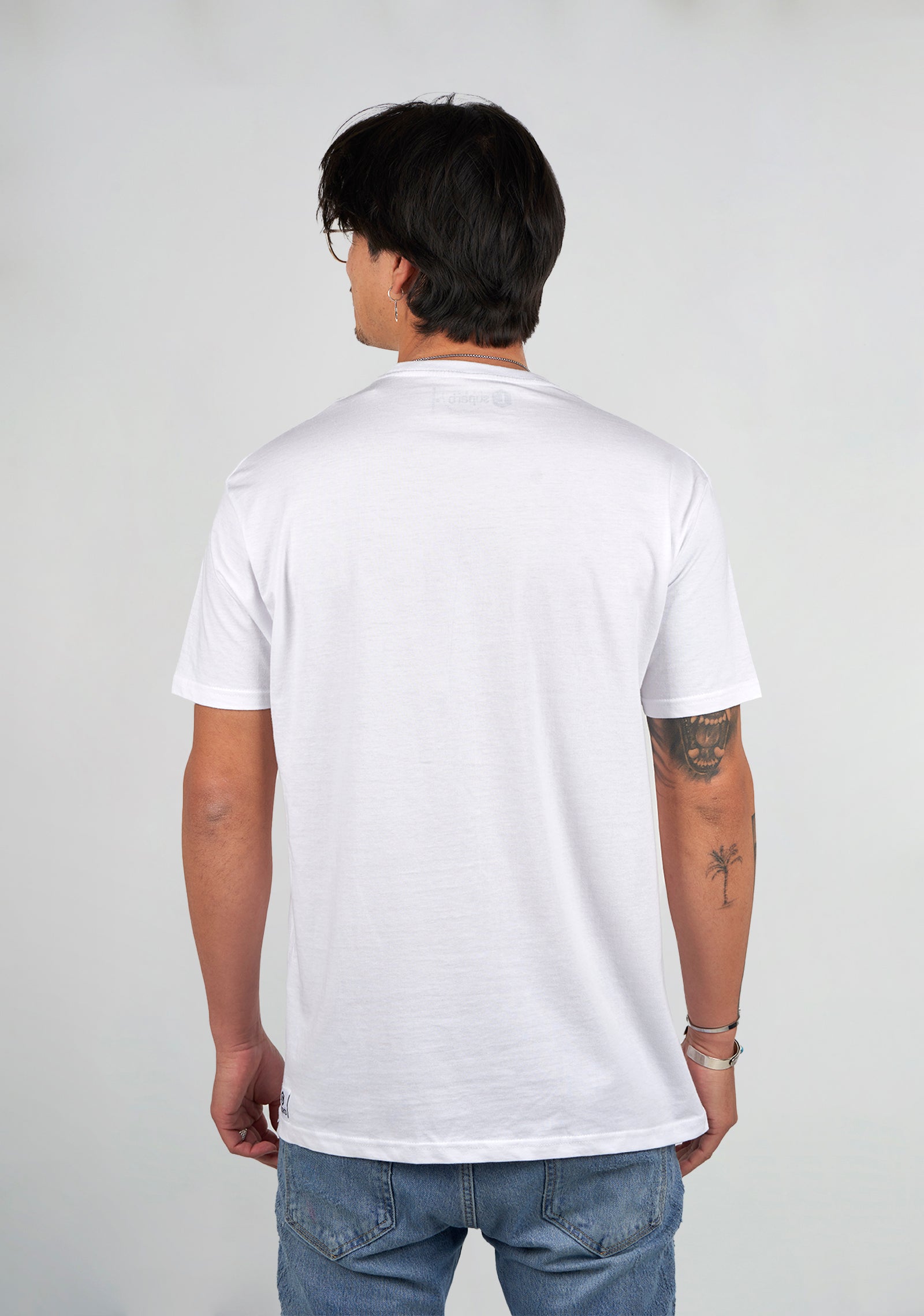 Camiseta University Blanca