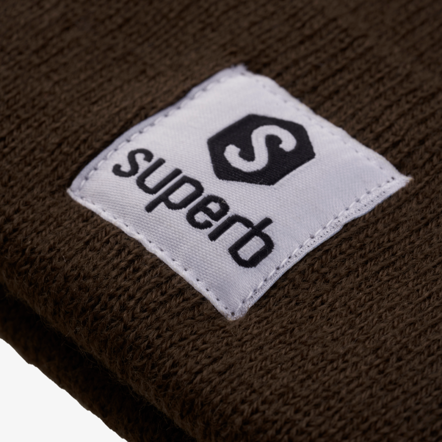 SuperbTag Hat Chocolate Brown 