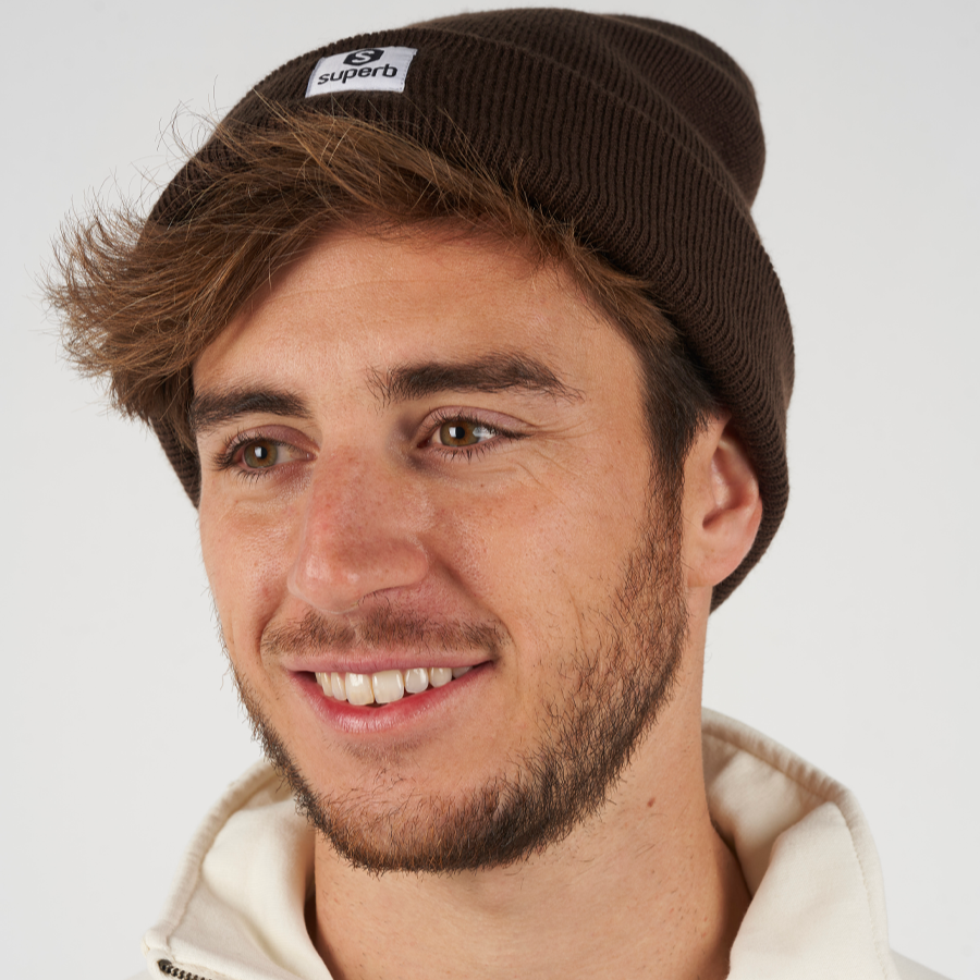SuperbTag Hat Chocolate Brown 