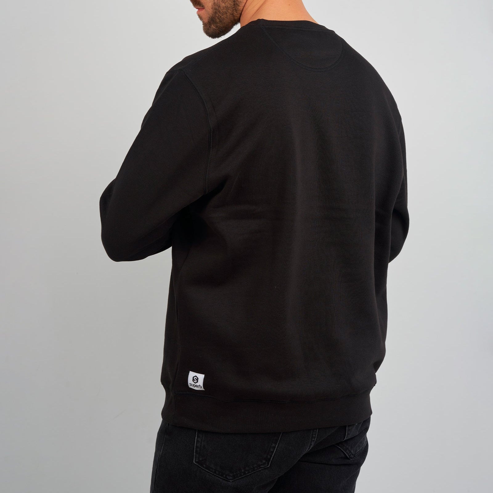 Sudadera New Vintage Negra