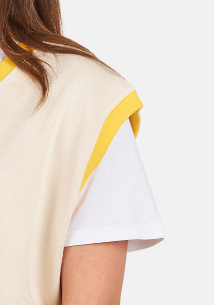 Chaleco Largo BeHappy 2.0 Amarillo