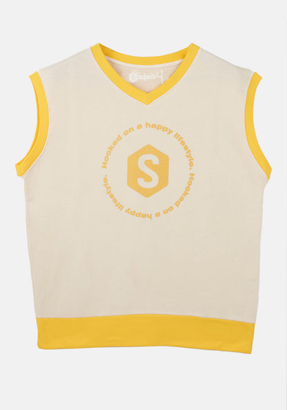 Chaleco Largo BeHappy 2.0 Amarillo