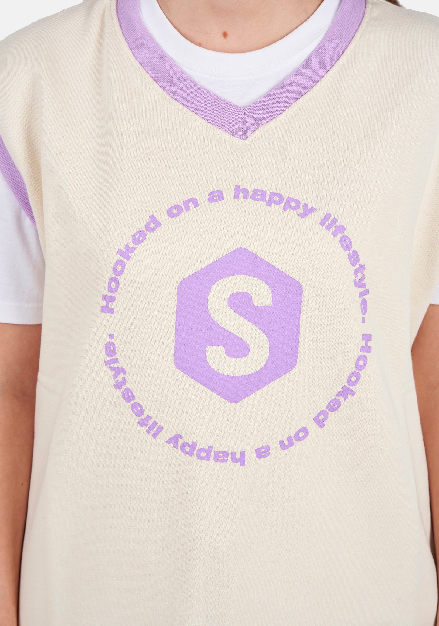 Chaleco Largo BeHappy 2.0 Lila