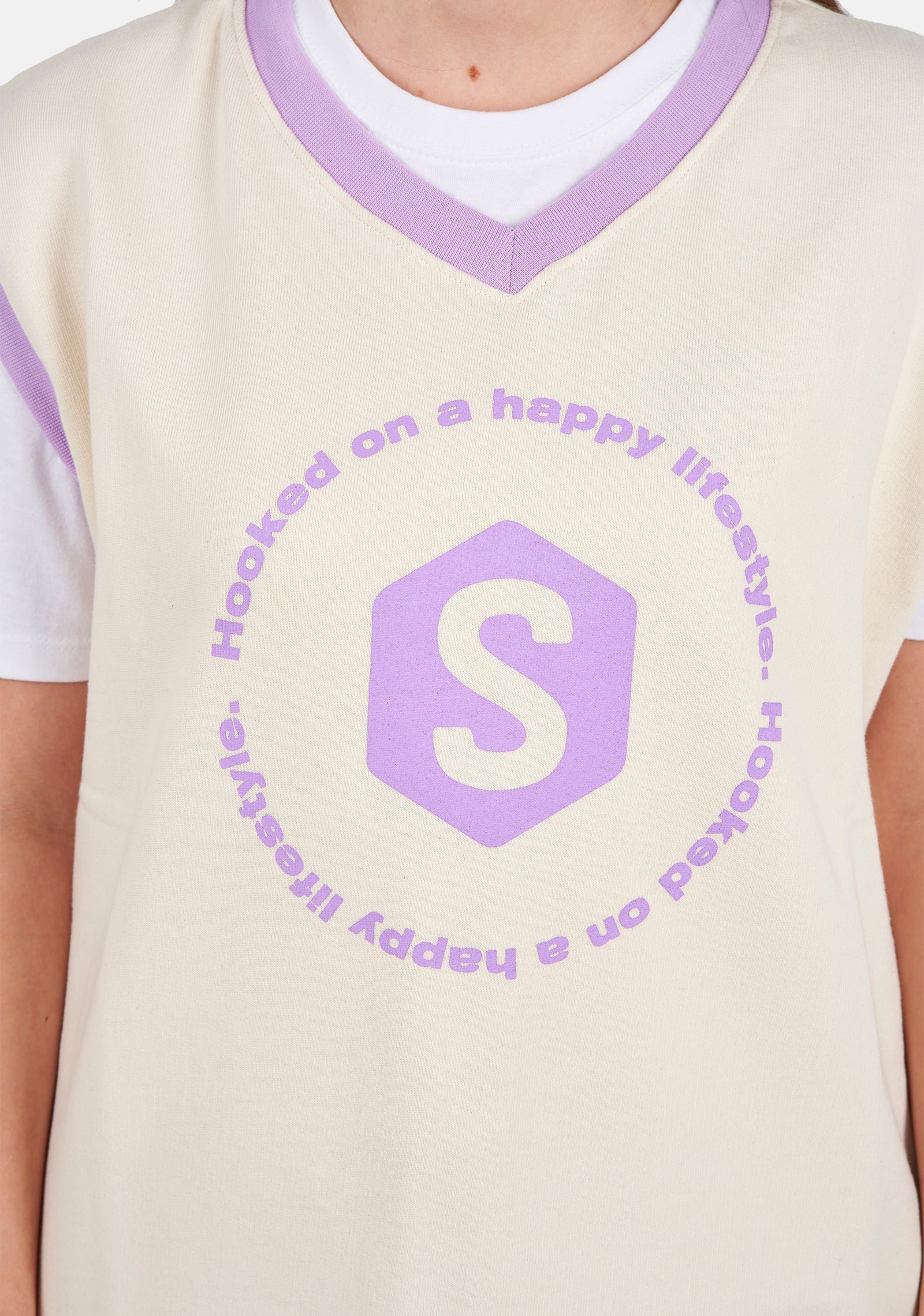 BeHappy 2.0 Lilac Long Vest 