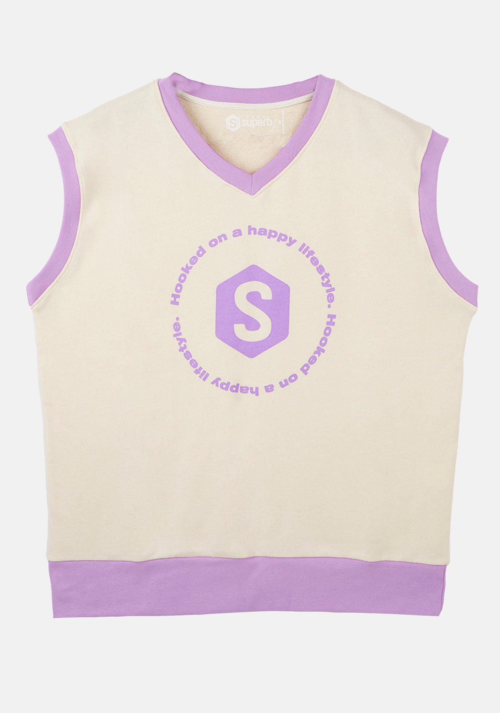 BeHappy 2.0 Lilac Long Vest 
