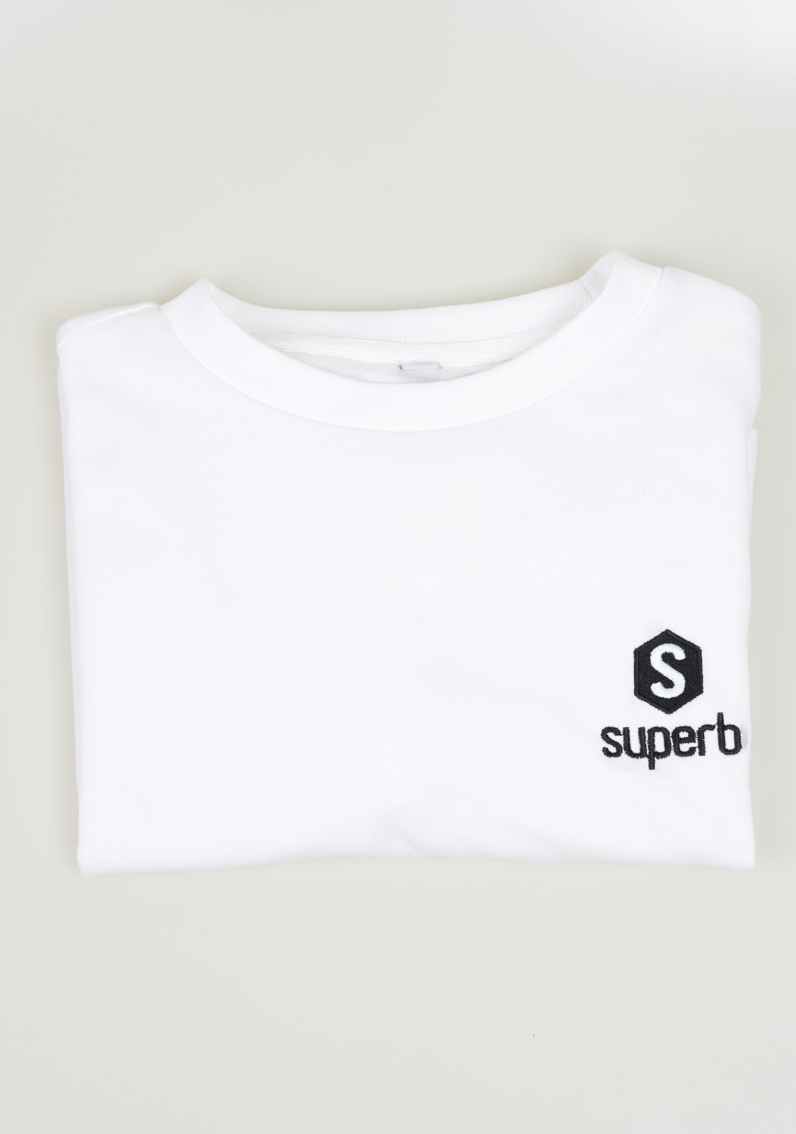 Crop Basic Heart Blanca