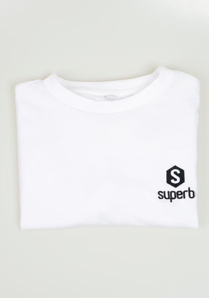 Crop Basic Heart Blanca