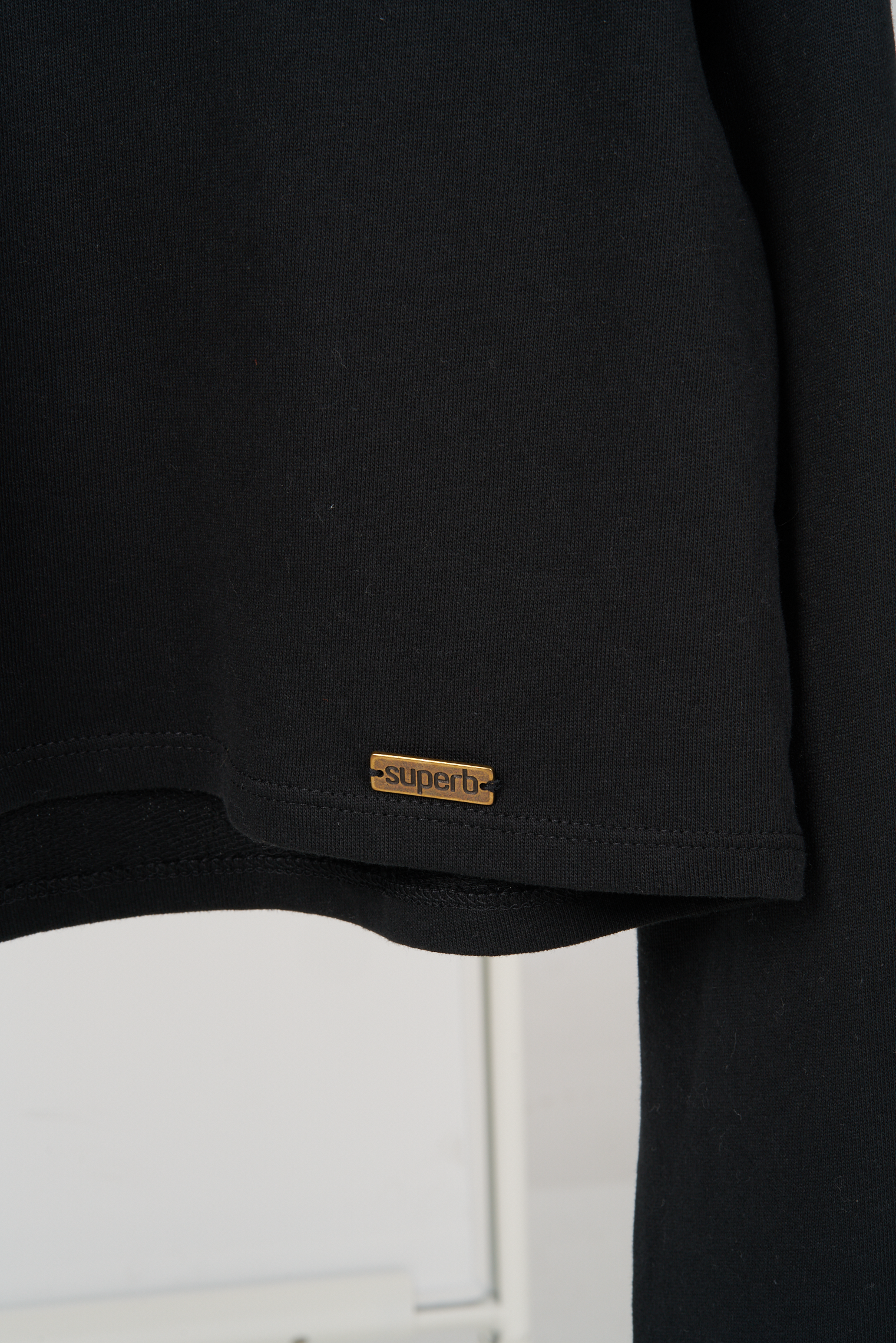 Crop Basic Heart Negra
